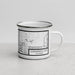 Right View Custom Commerce City Colorado Map Enamel Mug in Classic