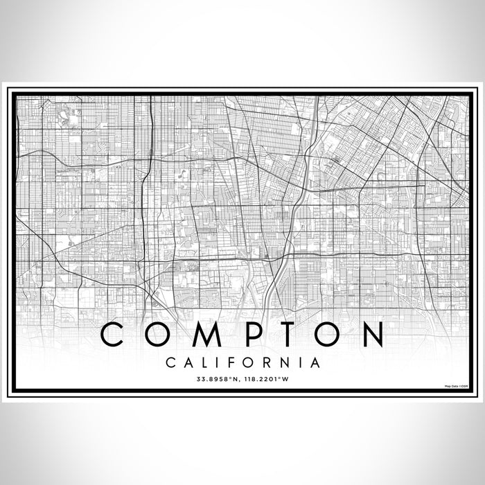 Compton City Map