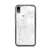 Custom iPhone XR Concord California Map Phone Case in Classic