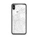 Custom iPhone XS Max Concord California Map Phone Case in Classic