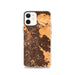 Custom iPhone 12 Concord California Map Phone Case in Ember