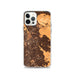Custom iPhone 12 Pro Concord California Map Phone Case in Ember
