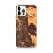 Custom iPhone 12 Pro Max Concord California Map Phone Case in Ember