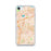 Custom iPhone SE Concord California Map Phone Case in Watercolor