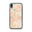 Custom iPhone XR Concord California Map Phone Case in Watercolor
