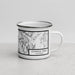Right View Custom Conejos Peak Colorado Map Enamel Mug in Classic