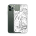 Custom Conejos Peak Colorado Map Phone Case in Classic