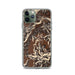 Custom iPhone 11 Pro Conejos Peak Colorado Map Phone Case in Ember