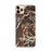 Custom iPhone 11 Pro Max Conejos Peak Colorado Map Phone Case in Ember