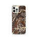 Custom iPhone 12 Pro Conejos Peak Colorado Map Phone Case in Ember