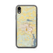 Custom Conway Arkansas Map Phone Case in Woodblock