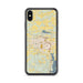 Custom Conway Arkansas Map Phone Case in Woodblock