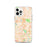 Custom Coon Rapids Minnesota Map iPhone 12 Pro Phone Case in Watercolor