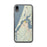 Custom Coos Bay Oregon Map Phone Case in Woodblock