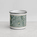 Front View Custom Coppell Texas Map Enamel Mug in Afternoon