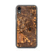 Custom iPhone XR Coppell Texas Map Phone Case in Ember