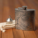 Coppell Texas Custom Engraved City Map Inscription Coordinates on 6oz Stainless Steel Flask