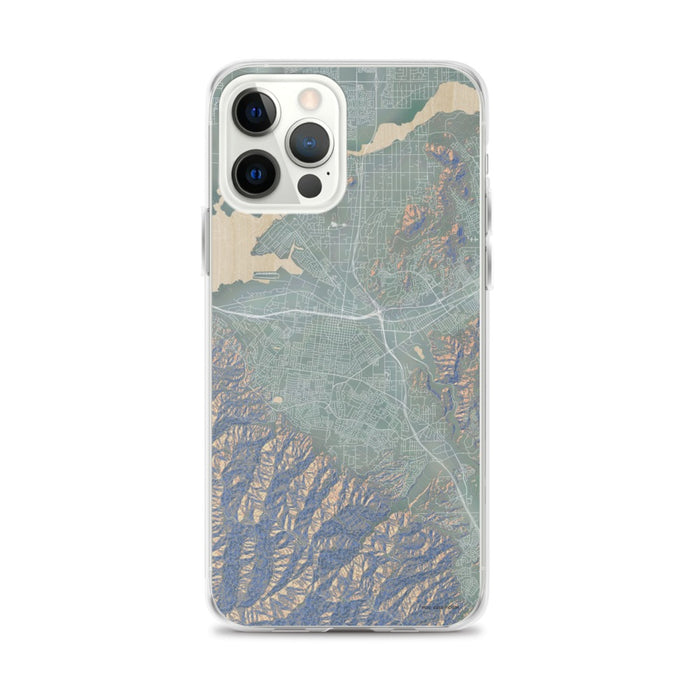 Custom iPhone 12 Pro Max Corona California Map Phone Case in Afternoon
