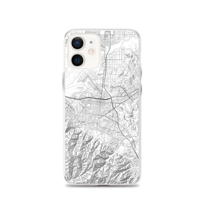 Custom iPhone 12 Corona California Map Phone Case in Classic