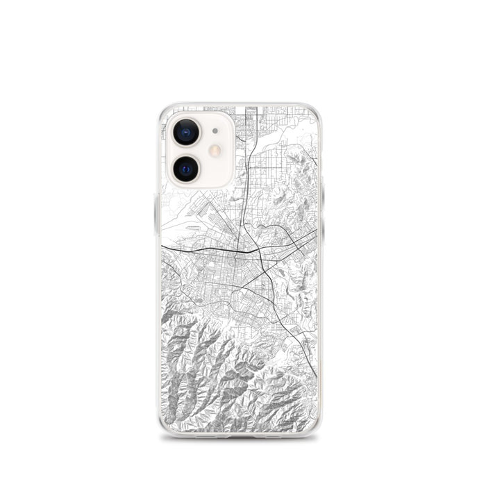 Custom iPhone 12 mini Corona California Map Phone Case in Classic