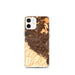 Custom iPhone 12 mini Corona California Map Phone Case in Ember