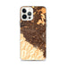 Custom iPhone 12 Pro Max Corona California Map Phone Case in Ember