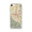 Custom iPhone SE Corona California Map Phone Case in Woodblock