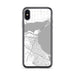 Custom Corpus Christi Texas Map Phone Case in Classic