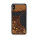 Custom Corpus Christi Texas Map Phone Case in Ember