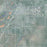 Cortez Colorado Map Print in Afternoon Style Zoomed In Close Up Showing Details