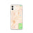 Custom iPhone 11 Cortez Colorado Map Phone Case in Watercolor