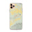 Custom iPhone 11 Pro Max Cortez Colorado Map Phone Case in Woodblock