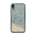 Custom iPhone XR Costa Mesa California Map Phone Case in Afternoon