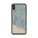 Custom iPhone XS Max Costa Mesa California Map Phone Case in Afternoon
