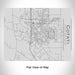 Rendered View of Cotati California Map Engraving on 20oz Stainless Steel Insulated Bottle with Bamboo Top