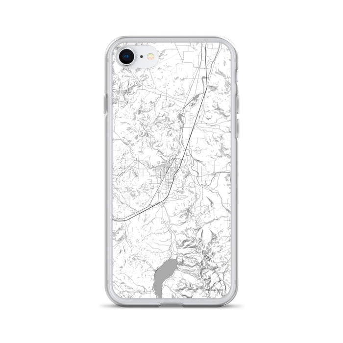 Custom Cottage Grove Oregon Map iPhone SE Phone Case in Classic