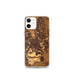 Custom Council Bluffs Iowa Map iPhone 12 mini Phone Case in Ember