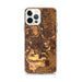 Custom Council Bluffs Iowa Map iPhone 12 Pro Max Phone Case in Ember
