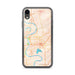 Custom Council Bluffs Iowa Map Phone Case in Watercolor