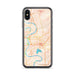 Custom Council Bluffs Iowa Map Phone Case in Watercolor