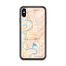 Custom Council Bluffs Iowa Map Phone Case in Watercolor