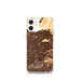 Custom iPhone 12 mini Covina California Map Phone Case in Ember