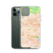 Custom Covina California Map Phone Case in Watercolor