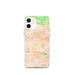 Custom iPhone 12 mini Covina California Map Phone Case in Watercolor