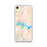 Custom Crab Orchard Lake Illinois Map Phone Case in Watercolor