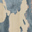 Craig Alaska Map Print in Afternoon Style Zoomed In Close Up Showing Details