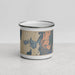 Front View Custom Craig Alaska Map Enamel Mug in Afternoon