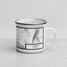 Right View Custom Craig Alaska Map Enamel Mug in Classic