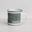 Right View Custom Crater Lake National Park Map Enamel Mug in Afternoon