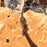 Creede Colorado Map Print in Ember Style Zoomed In Close Up Showing Details